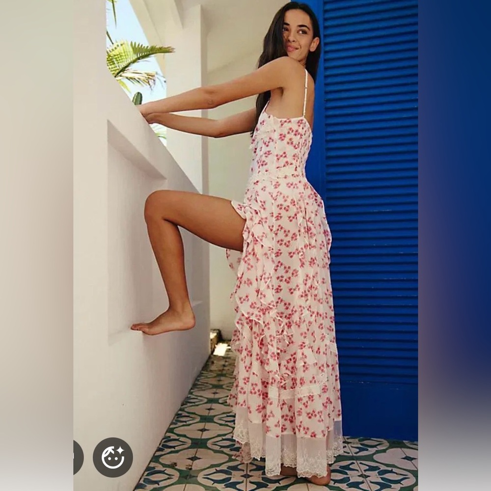 NWT Free People Heart Desire Maxi Bodysuit Size M - Picture 3 of 8